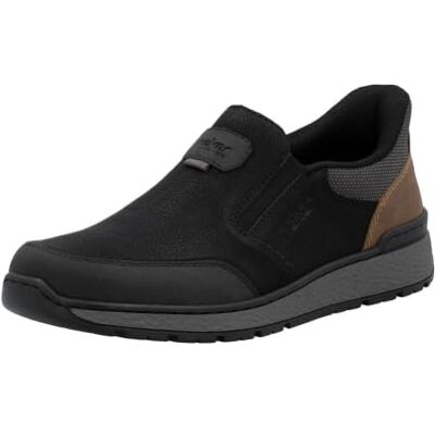 Rieker herr B9057 tofflor, svart, 44 EU, svart, 44 EU Rieker herr B9057 tofflor, svart, 44 EU, svart, 44 EU