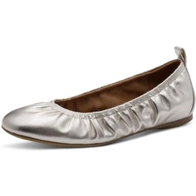 Tamaris damballerina 1–22136-46 ballerinaskor, platina, 40 EU Tamaris damballerina 1–22136-46 ballerinaskor, platina, 40 EU