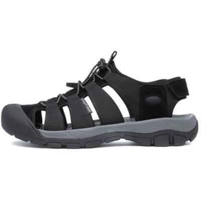 Hush Puppies Herr Peru Sport Sandal, svart, 10 UK, Svart, 42.5 EU Hush Puppies Herr Peru Sport Sandal, svart, 10 UK, Svart, 42.5 EU