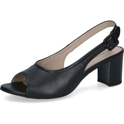 CAPRICE dam 9-28307-46 sandal med klack, svart nappa, 36 EU CAPRICE dam 9-28307-46 sandal med klack, svart nappa, 36 EU