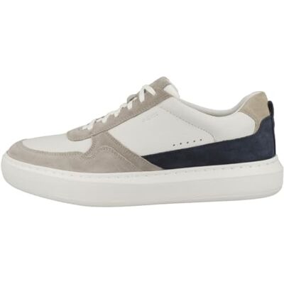 Geox Herr U DEIVEN A sneakers, sand/vit, 45 EU, Sandvit, 45 EU Geox Herr U DEIVEN A sneakers, sand/vit, 45 EU, Sandvit, 45 EU