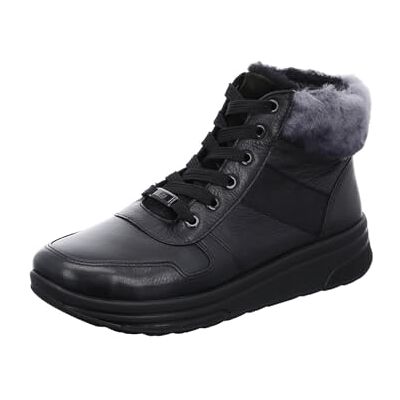 ARA Sapporo sneakers för kvinnor, Svart grafit, 36 EU Weit ARA Sapporo sneakers för kvinnor, Svart grafit, 36 EU Weit