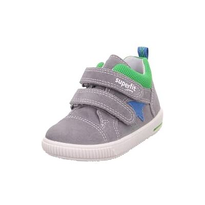 Superfit Baby pojkar MOPPY sneakers, Ljusgrå blå, 19 EU Superfit Baby pojkar MOPPY sneakers, Ljusgrå blå, 19 EU