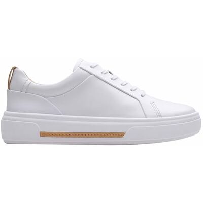 Clarks Hollyhock Walk Womens White Leather, 5 Clarks Hollyhock Walk Womens White Leather, 5