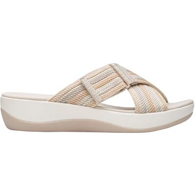 Clarks Arla Wave Womens Beige Combi, 8 Clarks Arla Wave Womens Beige Combi, 8
