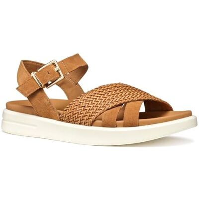 Geox Damer D XAND 2S B sandal, konjak, 38 EU, konjak, 38 EU Geox Damer D XAND 2S B sandal, konjak, 38 EU, konjak, 38 EU