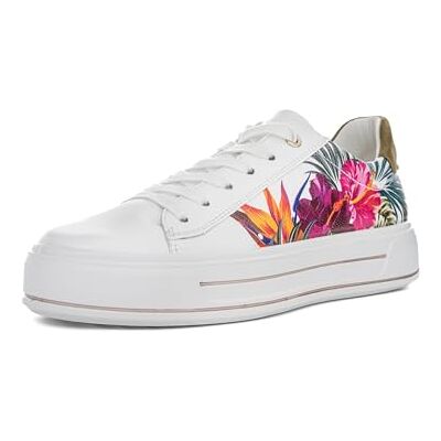 ARA dam Canberra sneakers, vit, tropicana-multi, herb, 36,5 EU bred, Vit tropicana multiörter, 36.5 EU bred ARA dam Canberra sneakers, vit, tropicana-multi, herb, 36,5 EU bred, Vit tropicana multiörter, 36.5 EU bred