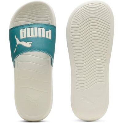 PUMA Unisex Popcat 20 H Slide Sandal, Emerald ICE-Alpine Snow, 7 UK, Smaragd is alpin snö, 40.5 EU PUMA Unisex Popcat 20 H Slide Sandal, Emerald ICE-Alpine Snow, 7 UK, Smaragd is alpin snö, 40.5 EU