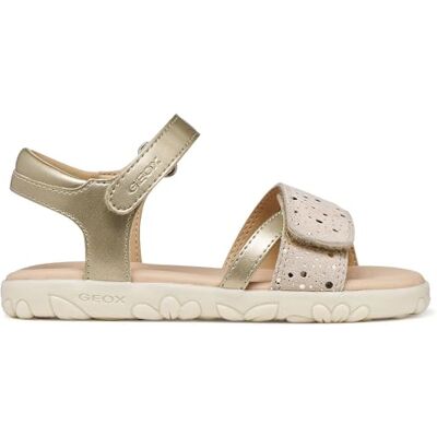 Geox J Haiti Girl sandal, LT guld, 24 EU Geox J Haiti Girl sandal, LT guld, 24 EU