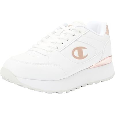 Champion Legacy-RR Champii Plat Element, Sneakers för kvinnor, Vitt roséguld Ww008, 38 EU Champion Legacy-RR Champii Plat Element, Sneakers för kvinnor, Vitt roséguld Ww008, 38 EU