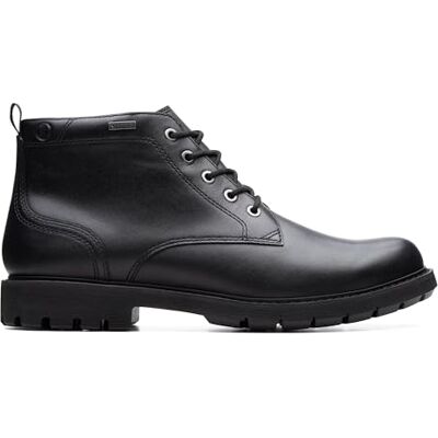 Clarks Herr Batcombemixgtx ankelboots, Svart läder, 39.5 EU Clarks Herr Batcombemixgtx ankelboots, Svart läder, 39.5 EU