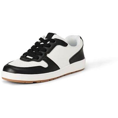 Amazon Essentials unisex-barn Aeuc51937låg topp snörning sneakers, Svart, 3 US Little Kid Amazon Essentials unisex-barn Aeuc51937låg topp snörning sneakers, Svart, 3 US Little Kid