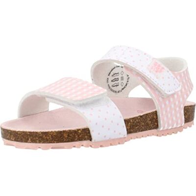 Garvalín 232431, Sandaler Flickor, Vit och rosa mästare, 26 EU Garvalín 232431, Sandaler Flickor, Vit och rosa mästare, 26 EU