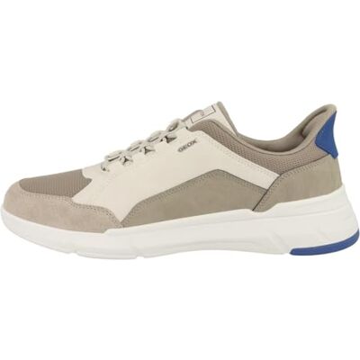 Geox Herr U VITTOUR A sneakers, off White/sand, 41 EU Geox Herr U VITTOUR A sneakers, off White/sand, 41 EU