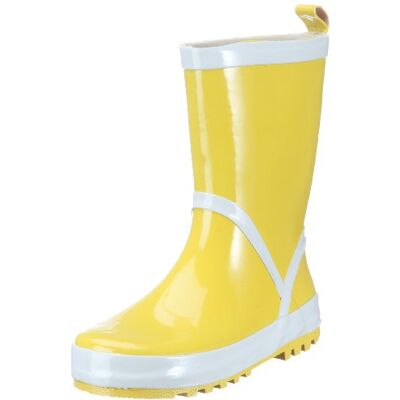 Playshoes Unisex barn krokodil gummistövlar, GUL, 30/31 EU Playshoes Unisex barn krokodil gummistövlar, GUL, 30/31 EU