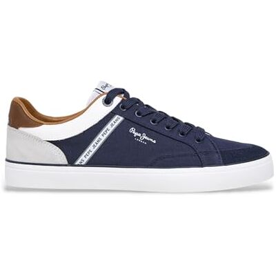 Pepe Jeans herr KENTON STAGE M sneak, blå (marinblå) 9 UK, Marinblått, 43 EU Pepe Jeans herr KENTON STAGE M sneak, blå (marinblå) 9 UK, Marinblått, 43 EU