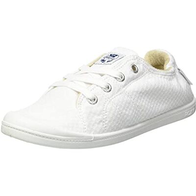 Roxy Dam Bayshore skor för kvinnor sneakers, Vit, 38 EU Roxy Dam Bayshore skor för kvinnor sneakers, Vit, 38 EU