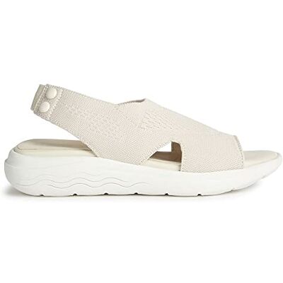Geox Dam D Spherica Ec5 sandal, Vit, 38 EU Geox Dam D Spherica Ec5 sandal, Vit, 38 EU