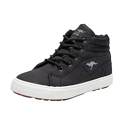KangaROOS Vinterskor KAVU för pojkar, Jet svart vit, 30 EU KangaROOS Vinterskor KAVU för pojkar, Jet svart vit, 30 EU