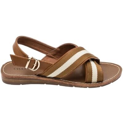 CHATTAWAK 7TIFFANYCAMEL38 Sandal, Camel, 38 EU Smal, Camel, 38 EU Étroit CHATTAWAK 7TIFFANYCAMEL38 Sandal, Camel, 38 EU Smal, Camel, 38 EU Étroit