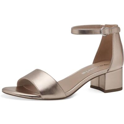 Tamaris Dam Damen 1-28295-42 häl sandal, Rose Gold, 39 EU Tamaris Dam Damen 1-28295-42 häl sandal, Rose Gold, 39 EU