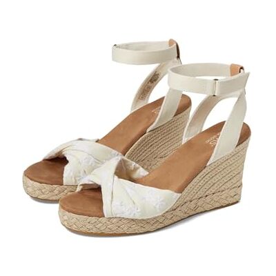 TOMS kvinnors Marisela kil sandal, naturlig broderad blommig, 8 UK, Naturlig broderad blommig, 42 EU TOMS kvinnors Marisela kil sandal, naturlig broderad blommig, 8 UK, Naturlig broderad blommig, 42 EU