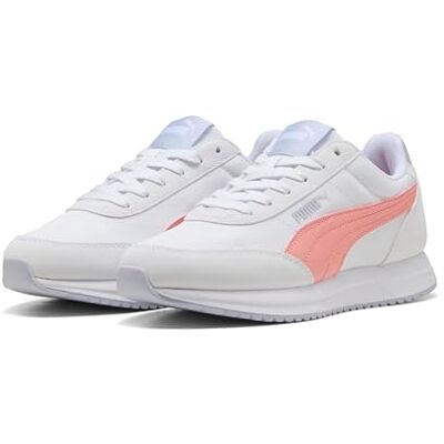 PUMA Unisex R78 Lightwind Sneaker, Varm vit rosa frukt kallt väder, 44 EU PUMA Unisex R78 Lightwind Sneaker, Varm vit rosa frukt kallt väder, 44 EU