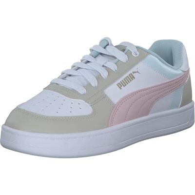 PUMA Unisex barn Caven 2.0 Block Jr Sneaker, Desert Dust Mauve Mist Vit, 35.5 EU PUMA Unisex barn Caven 2.0 Block Jr Sneaker, Desert Dust Mauve Mist Vit, 35.5 EU