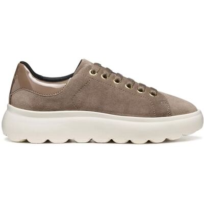 Geox Dam D Spherica Ec4.1 sneakers, Beige, 35 EU Geox Dam D Spherica Ec4.1 sneakers, Beige, 35 EU
