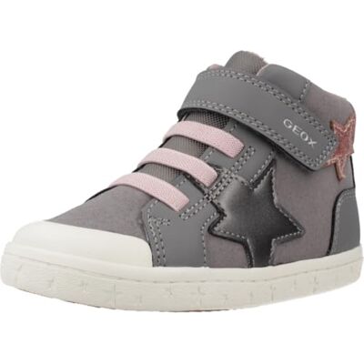 Geox Pojkar flickor B GISLI Girl sneakers, grå/pink, 25 EU, Grå rosa, 25 EU Geox Pojkar flickor B GISLI Girl sneakers, grå/pink, 25 EU, Grå rosa, 25 EU