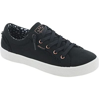 Skechers dam Bobs B Extra söt sneaker, Svart duk, 36 EU Skechers dam Bobs B Extra söt sneaker, Svart duk, 36 EU