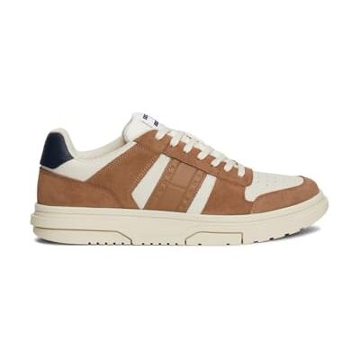 Tommy Jeans herr The Brooklyn Mix MAT. (EM0EM01457) låg-topp sneakers, brun (ljus Sepia Brown), 6.5 UK, Brunt ljus Sepia brun, 40 EU Tommy Jeans herr The Brooklyn Mix MAT. (EM0EM01457) låg-topp sneakers, brun (ljus Sepia Brown), 6.5 UK, Brunt ljus Sepia brun, 40 EU