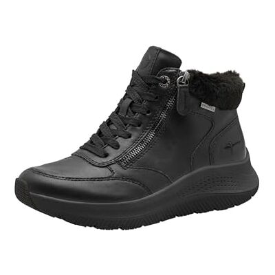 Tamaris Comfort dam lace boot Flat Duo-tex modestövlar, svart, 36 EU, svart, 36 EU Tamaris Comfort dam lace boot Flat Duo-tex modestövlar, svart, 36 EU, svart, 36 EU