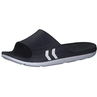 hummel Unisex Nielsen Slide sandal, marinblå, 30 EU hummel Unisex Nielsen Slide sandal, marinblå, 30 EU
