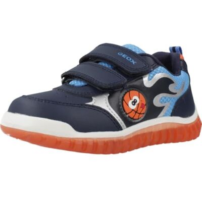 Geox Baby pojkar B LIGHTYLOO Boy sneakers, marin/orange, 21 EU, Marinblå orange, 21 EU Geox Baby pojkar B LIGHTYLOO Boy sneakers, marin/orange, 21 EU, Marinblå orange, 21 EU