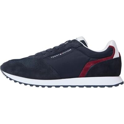 Tommy Hilfiger herr ny EVA sommar nylon pop mocka löparskor, Blå ökenhimmel, 41 EU Tommy Hilfiger herr ny EVA sommar nylon pop mocka löparskor, Blå ökenhimmel, 41 EU