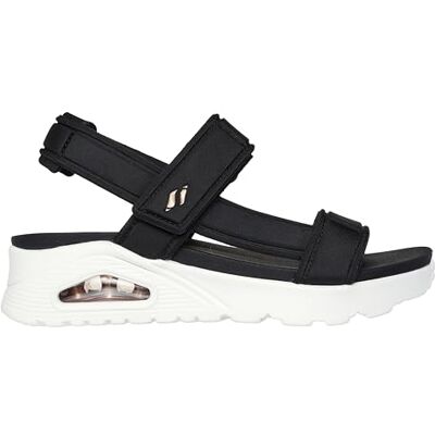 Skechers dam Cali UNO sommar stand2, Svart Duraleather, 41 EU Skechers dam Cali UNO sommar stand2, Svart Duraleather, 41 EU