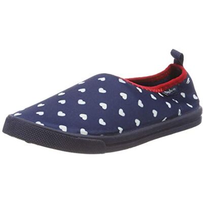 Playshoes flicka aqua-skor toffel hjärta, Blå marin 11-28/29 EU Playshoes flicka aqua-skor toffel hjärta, Blå marin 11-28/29 EU