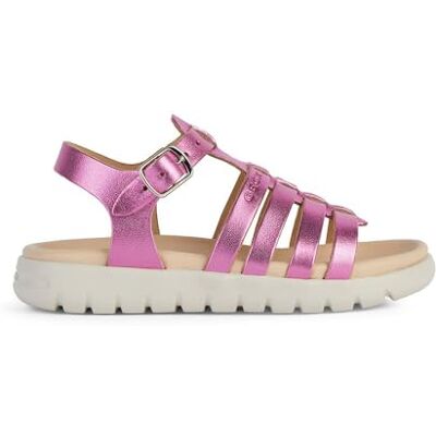 Geox J SOLEIMA Gir sandal, fuchsia, fuchsia, 36 EU Geox J SOLEIMA Gir sandal, fuchsia, fuchsia, 36 EU