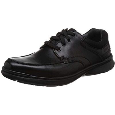 Clarks Cotrell Edge Mens Blk Smooth Lea, 8 Clarks Cotrell Edge Mens Blk Smooth Lea, 8