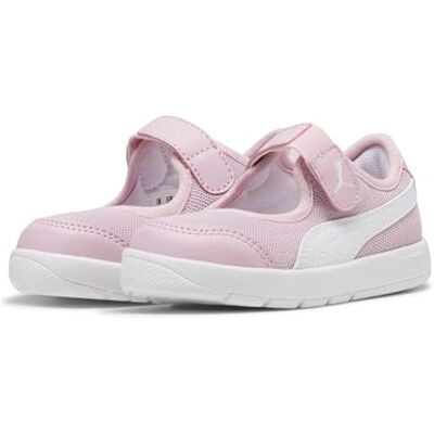 PUMA Baby flicka Courtflex V3 Lina V Inf Sneaker, Rosa Mauve Vit, 9 UK Child PUMA Baby flicka Courtflex V3 Lina V Inf Sneaker, Rosa Mauve Vit, 9 UK Child