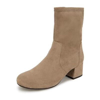 Kenneth Cole REACTION Dam Road Stretch tofflor, taupe svamp, 39 EU Kenneth Cole REACTION Dam Road Stretch tofflor, taupe svamp, 39 EU