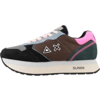 SUN68 dam Kelly flerfärgade sneakers, S0431 ROSA/Bianco Panna, 36 EU SUN68 dam Kelly flerfärgade sneakers, S0431 ROSA/Bianco Panna, 36 EU