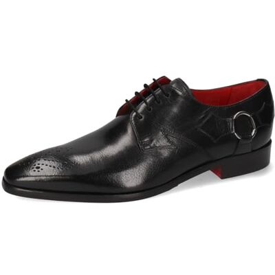 Melvin & Hamilton , Elvis 82, mäns Derby, svart, 39 EU, svart, 39 EU Melvin & Hamilton , Elvis 82, mäns Derby, svart, 39 EU, svart, 39 EU