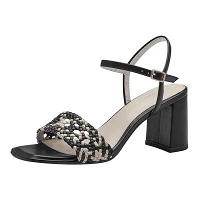 Tamaris dam 1–28055-42 sandal med klack, Svart kam, 40 EU Tamaris dam 1–28055-42 sandal med klack, Svart kam, 40 EU