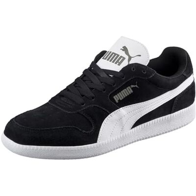 PUMA unisex Icra Trainer Sd Sneaker, Svart vit grå, 36 EU PUMA unisex Icra Trainer Sd Sneaker, Svart vit grå, 36 EU
