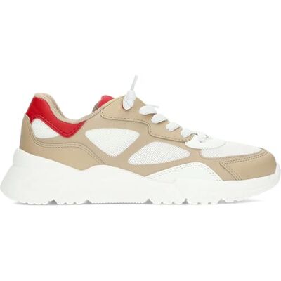 Geox J Loftus Boy E, barn, Vit/beige, 27 EU Geox J Loftus Boy E, barn, Vit/beige, 27 EU