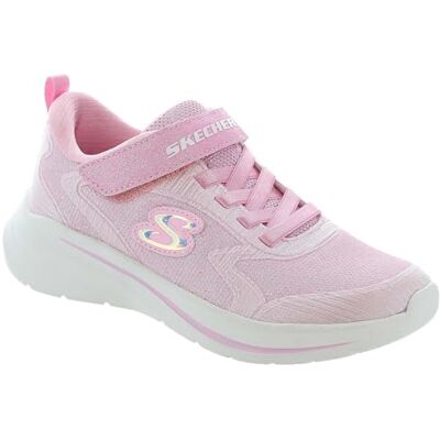 Skechers flicka Wave 92 Sneaker, Rosa, 3 UK Skechers flicka Wave 92 Sneaker, Rosa, 3 UK