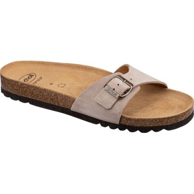 Scholl Herr Simon sandal, Mörk beige, 46 EU Scholl Herr Simon sandal, Mörk beige, 46 EU