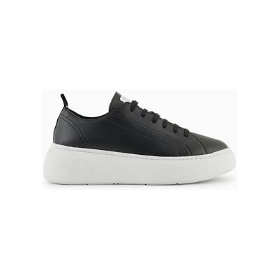 Giorgio Armani Super Sneaker för kvinnor, svart, 35.5 EU Giorgio Armani Super Sneaker för kvinnor, svart, 35.5 EU